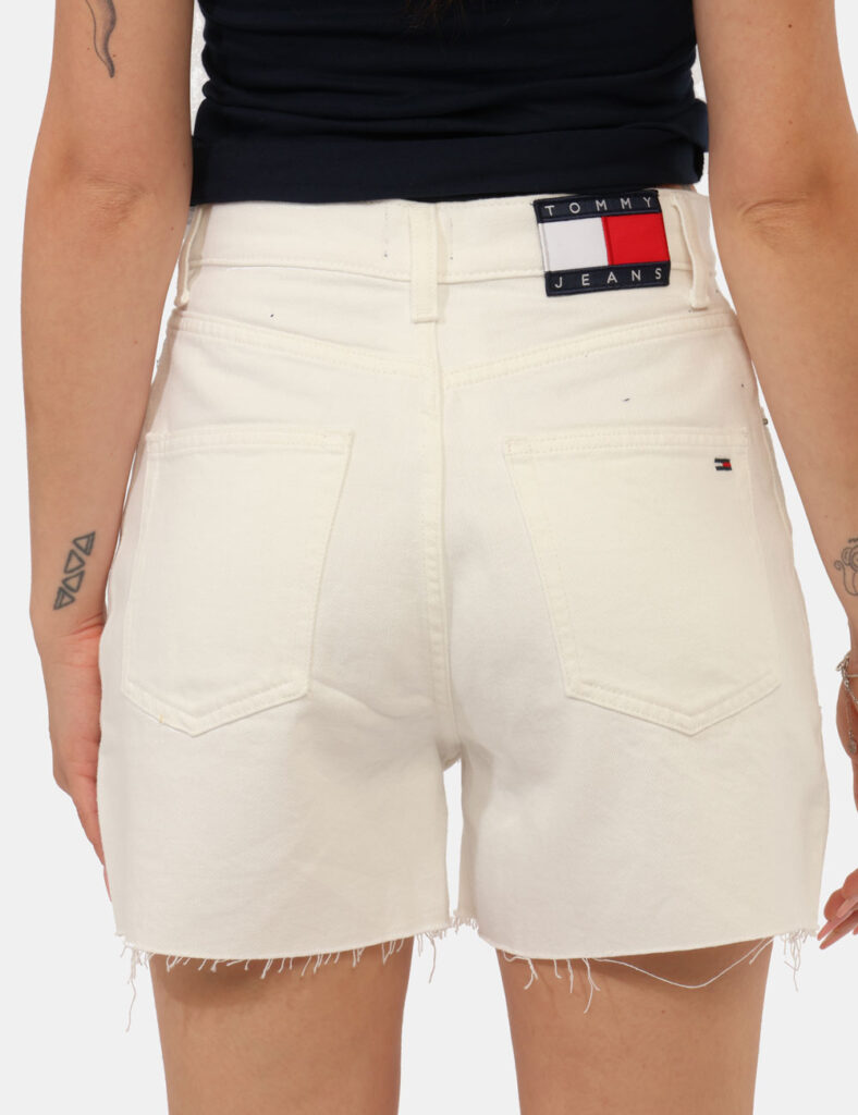 Abbigliamento donna scontato - Shorts Tommy Hilfiger Bianco