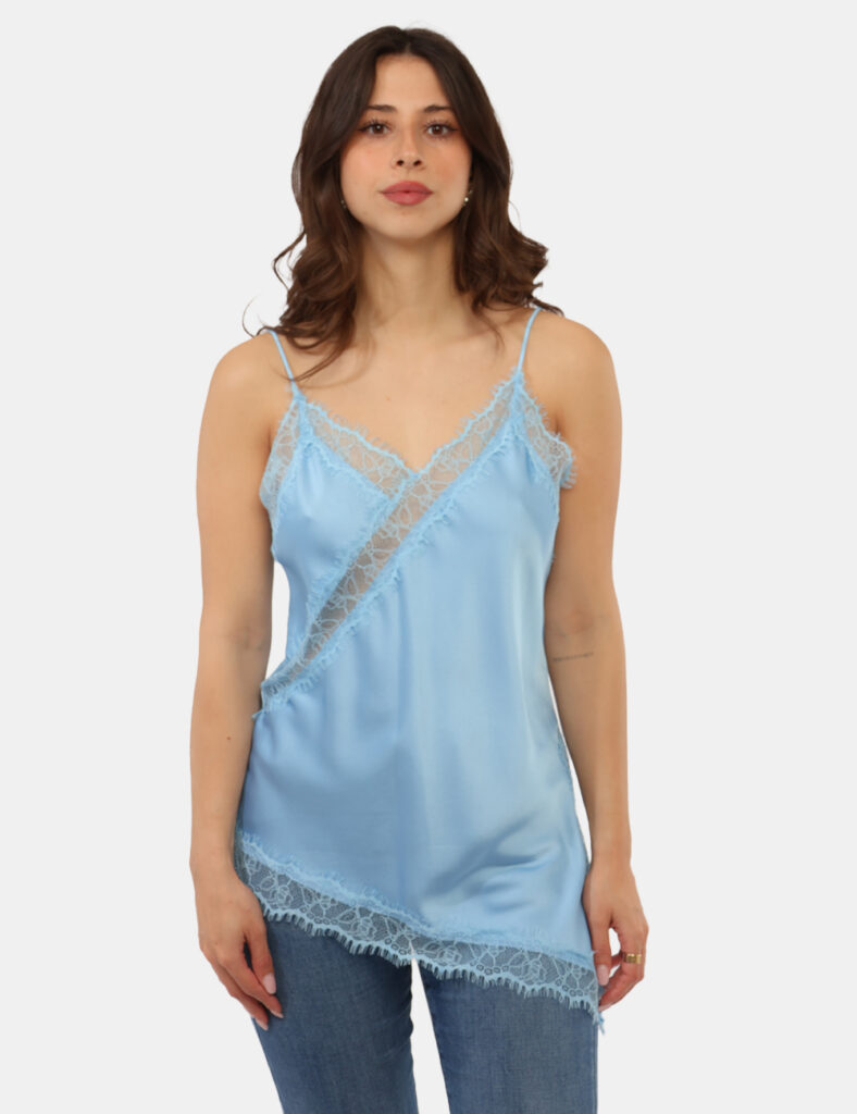 Abbigliamento donna scontato - Top Rue De Clerie Azzurro