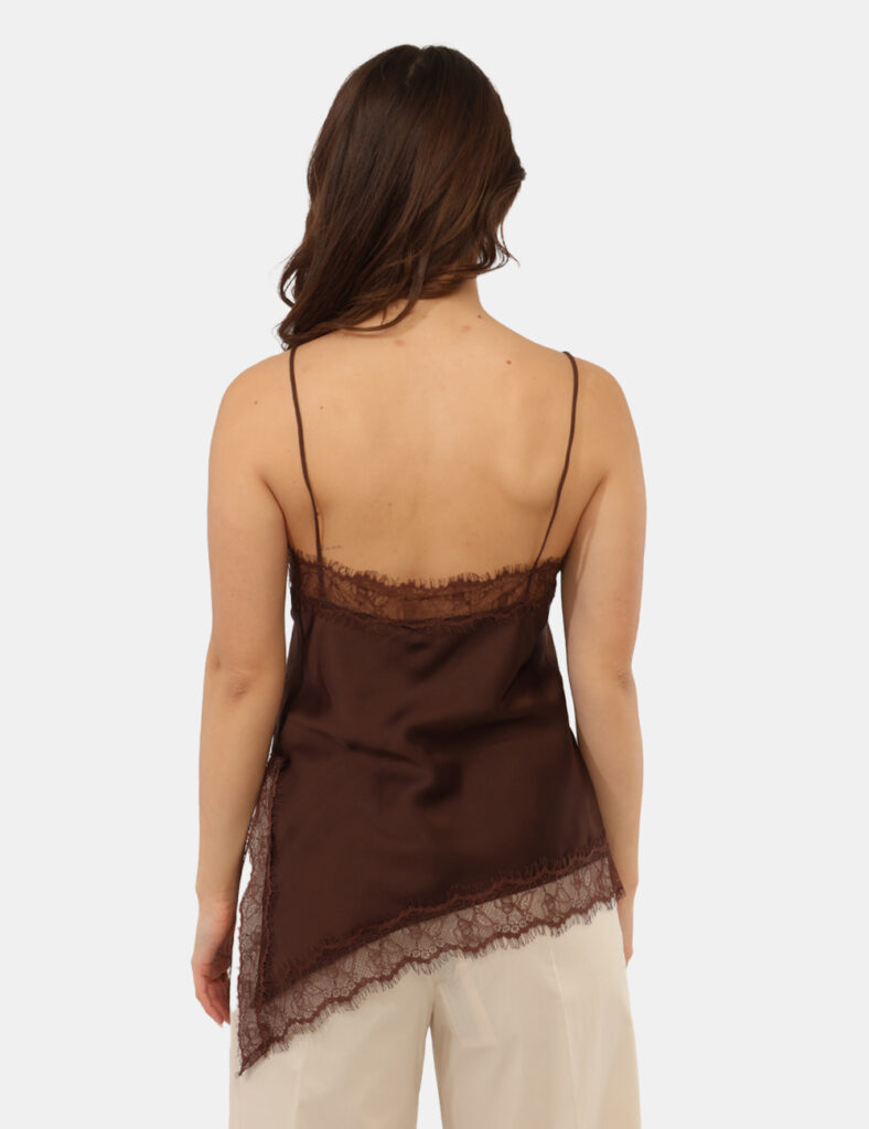 Abbigliamento donna scontato - Top Rue De Clerie Marrone