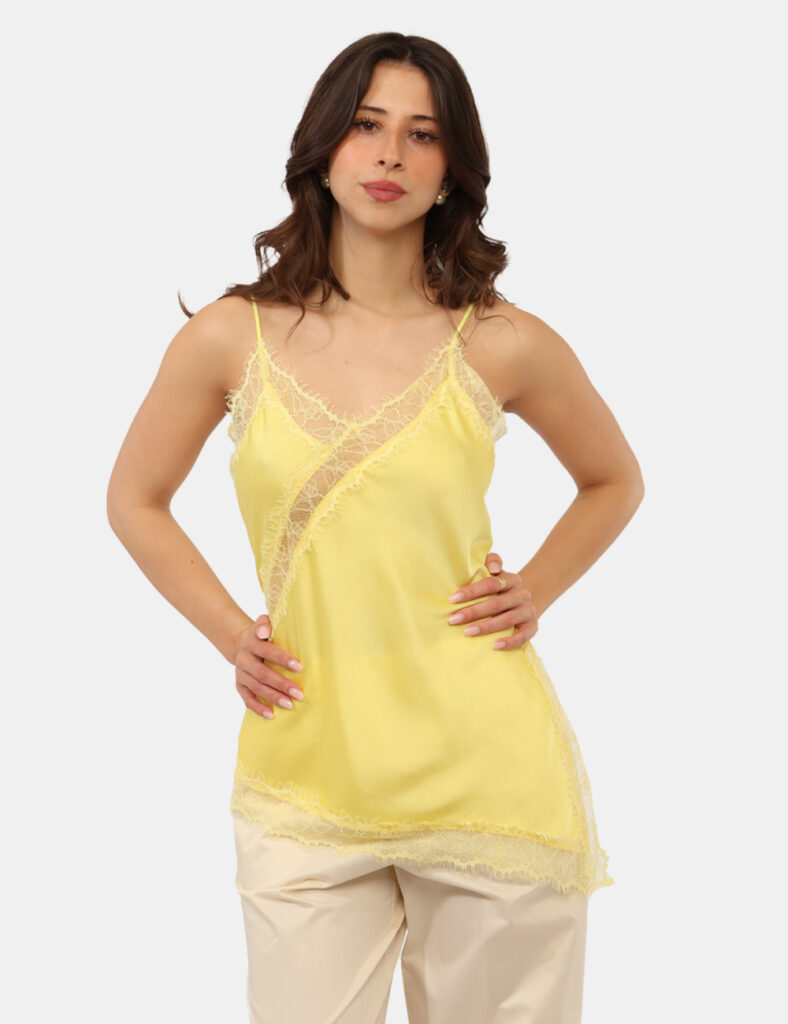 Abbigliamento donna scontato - Top Rue De Clerie Giallo