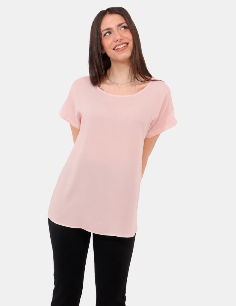 Abbigliamento donna scontato - Camicia Rue De Clerie Rosa