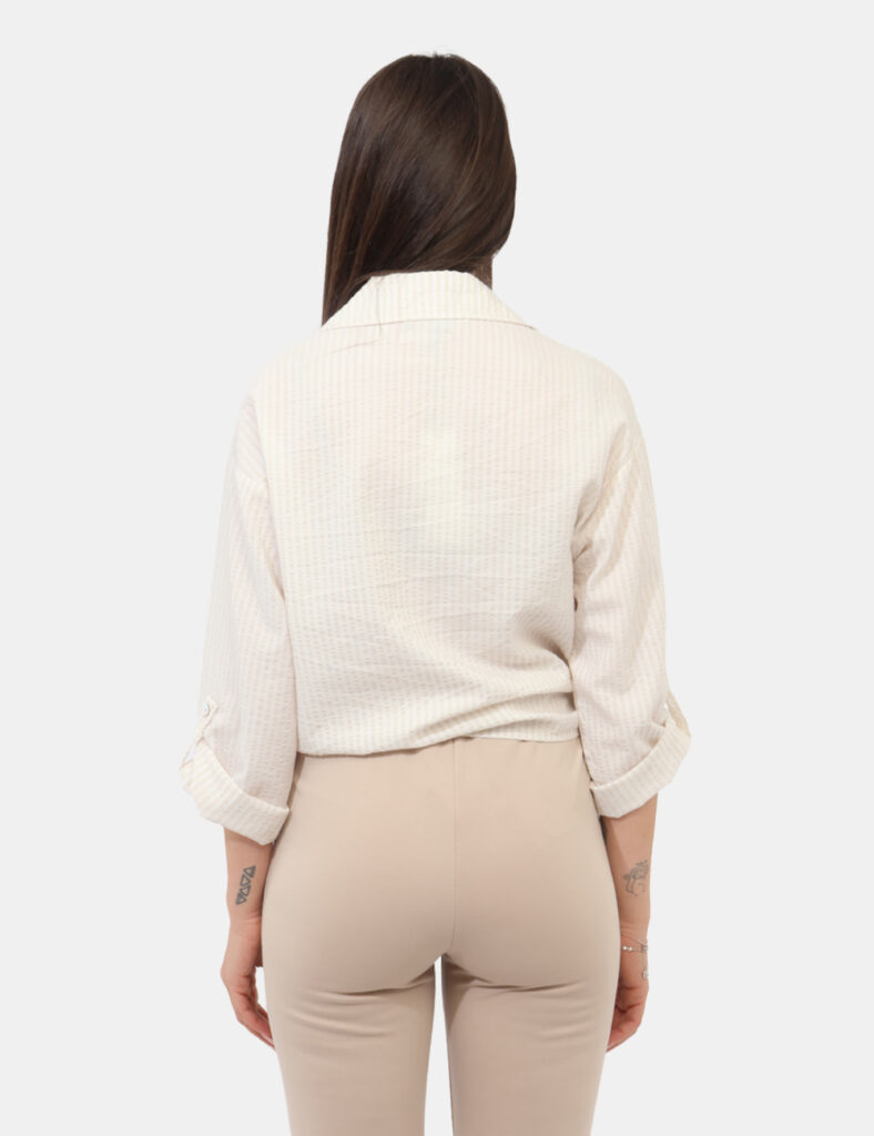 Abbigliamento donna scontato - Camicia Rue De Clerie Beige