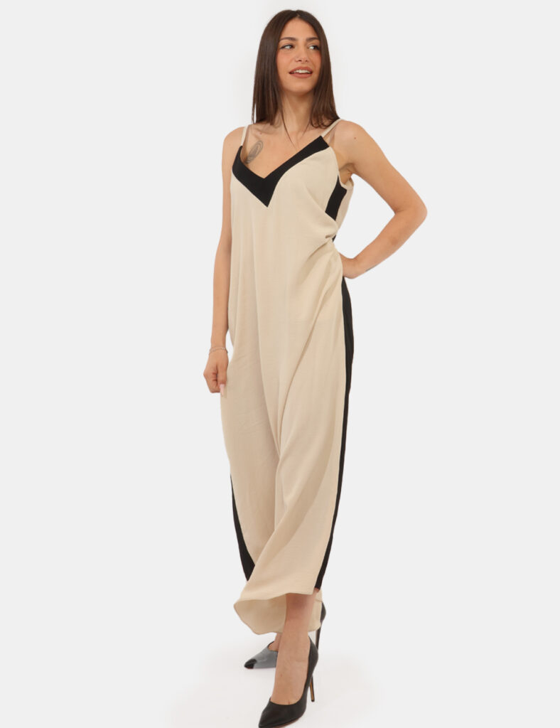 Abbigliamento donna scontato - Vestito Rue De Clerie Beige