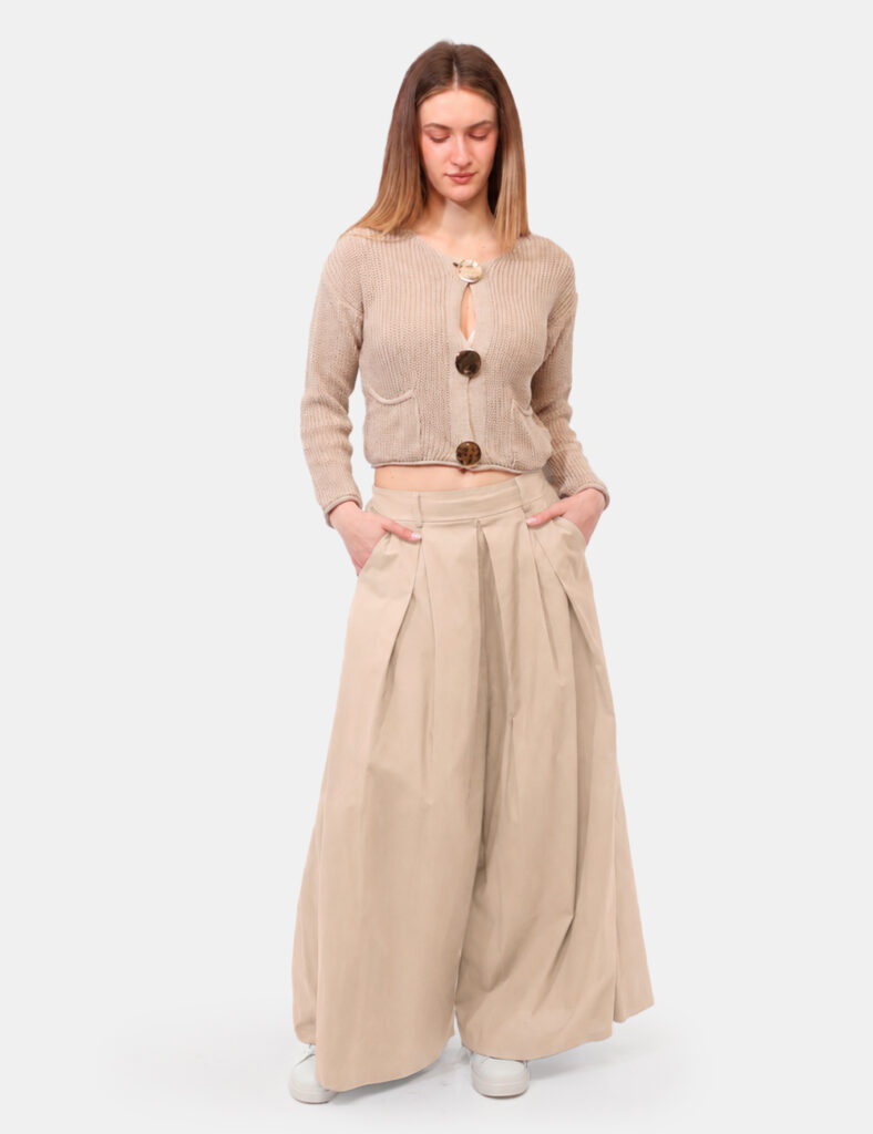 Abbigliamento donna scontato - Pantalone Rue De Clerie Beige