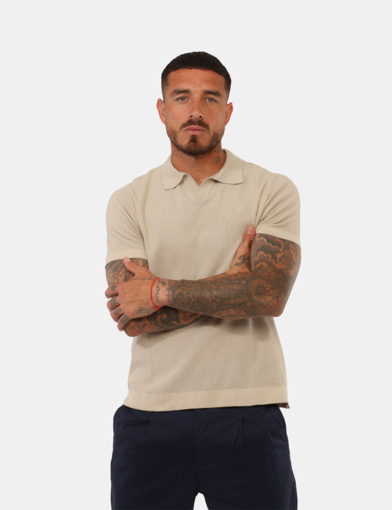 Maglia Fred Mello Beige