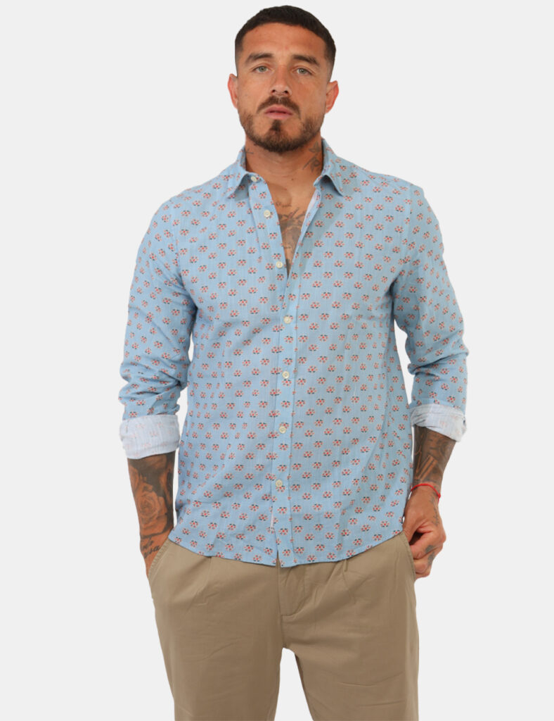 Camicia Fred Mello Azzurra