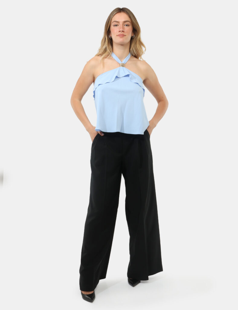 Abbigliamento donna scontato - Pantalone Fracomina Nero