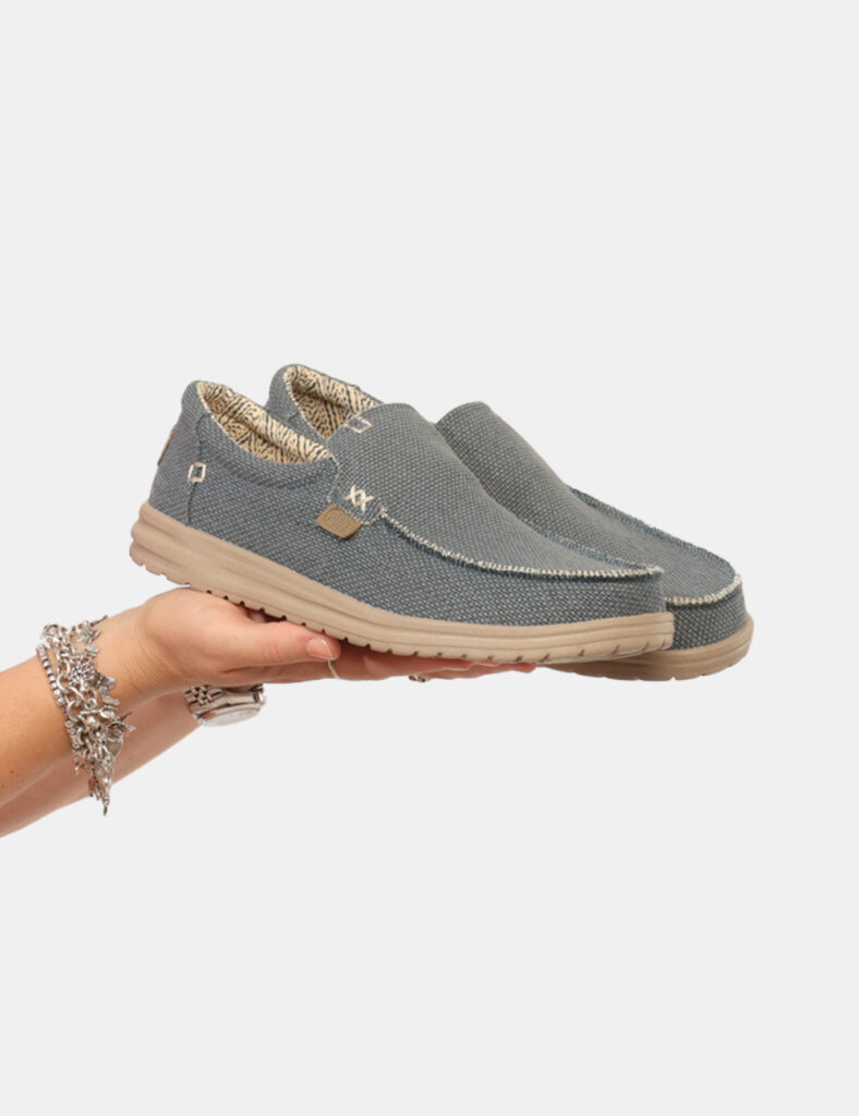 Sneakers da uomo - Scarpe Heydude Azzurre