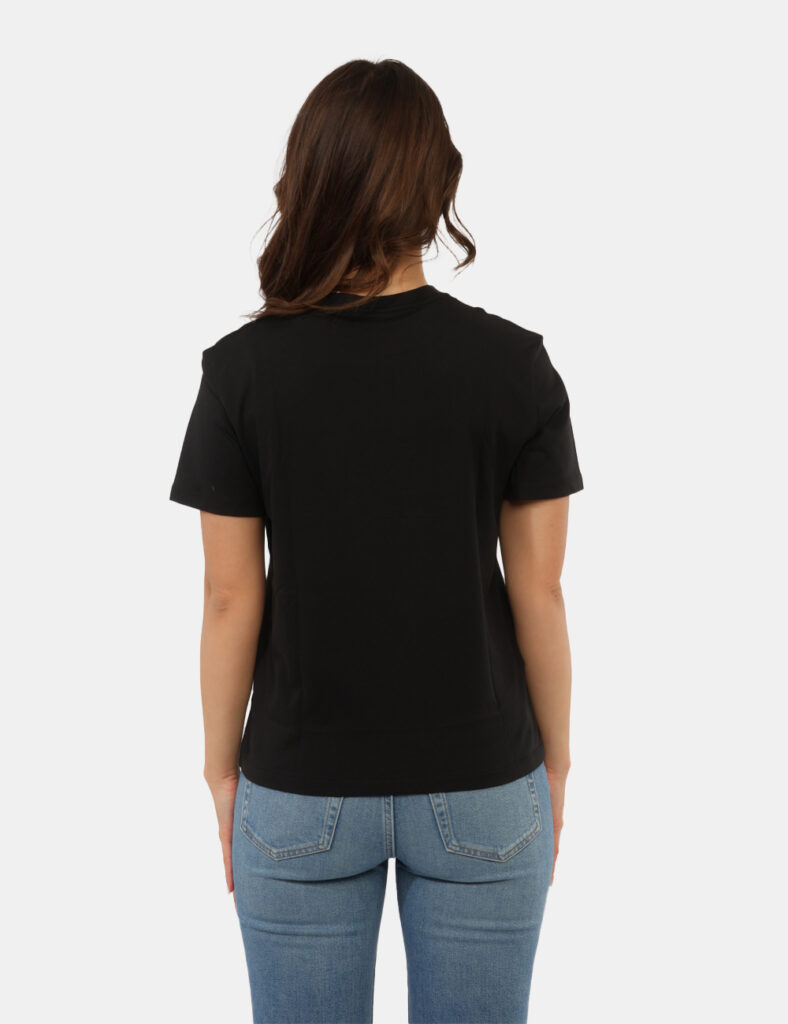 Abbigliamento donna scontato - T-shirt Calvin Klein Nera