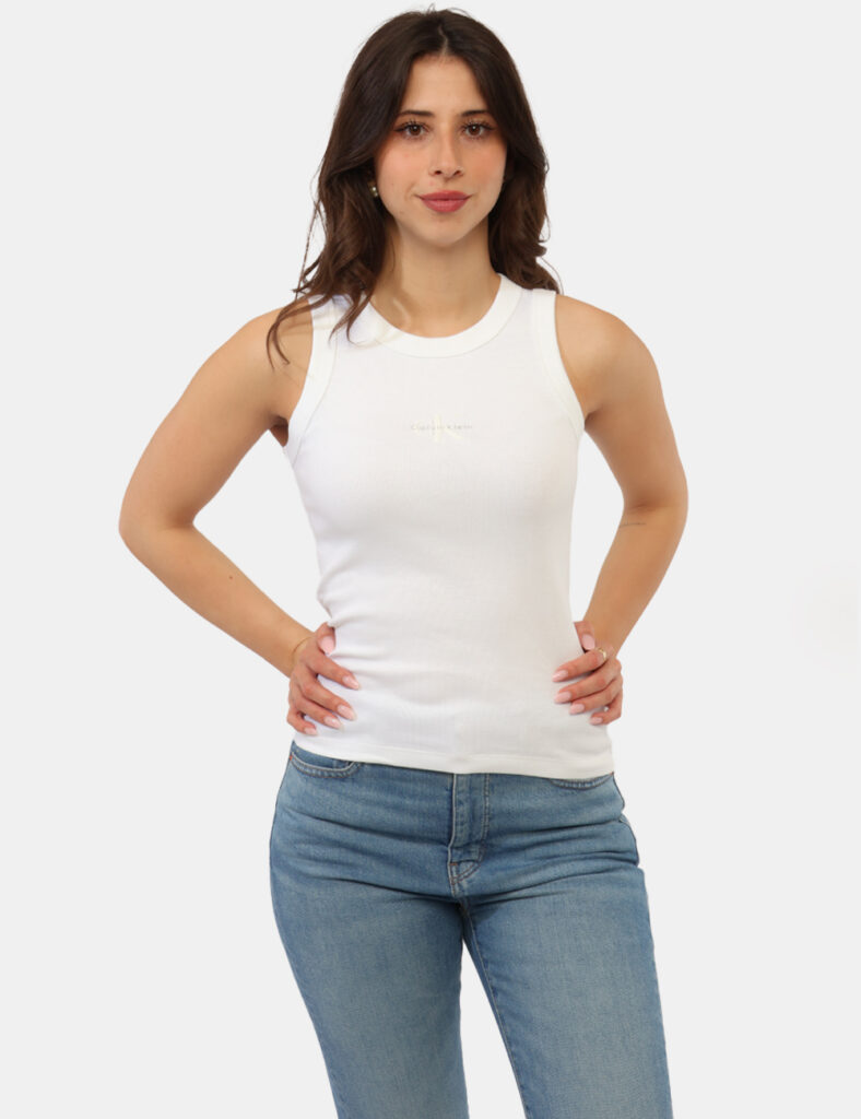 Abbigliamento donna scontato - Top Calvin Klein Bianco