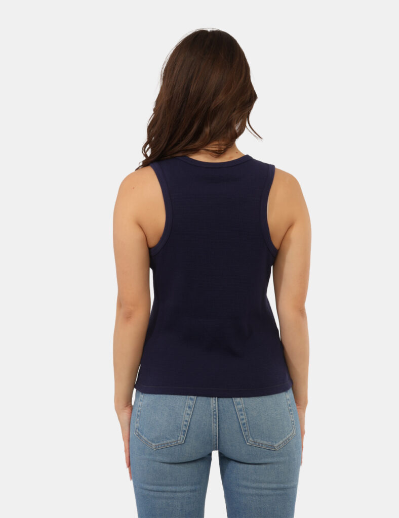 Abbigliamento donna scontato - Top Calvin Klein Blu