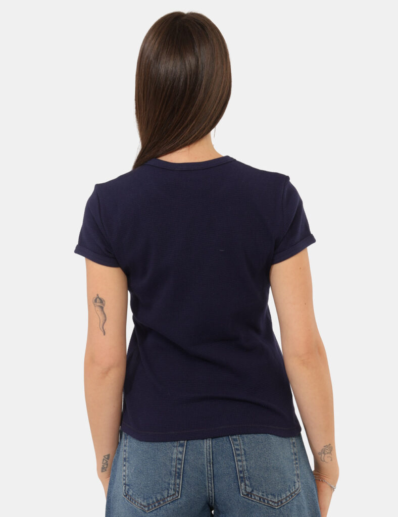 Abbigliamento donna scontato - T-shirt Calvin Klein Blu