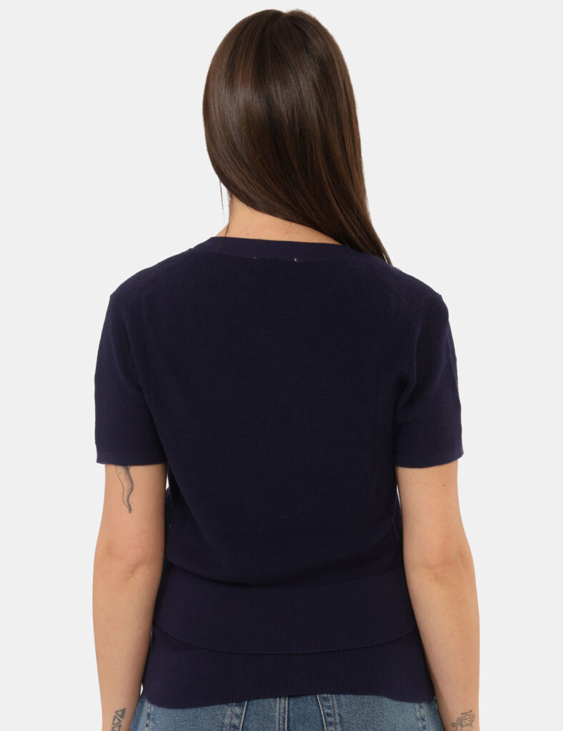 Abbigliamento donna scontato - Maglia Calvin Klein Blu