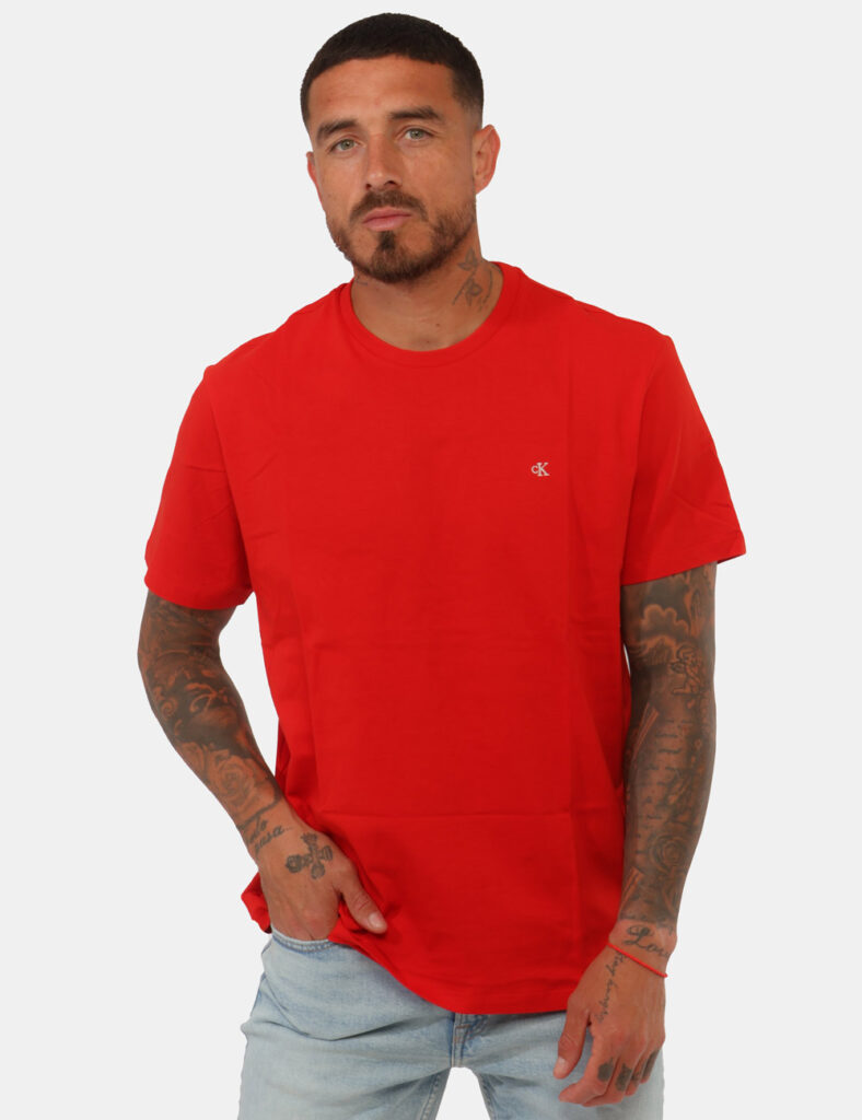 T-shirt Calvin Klein Rossa