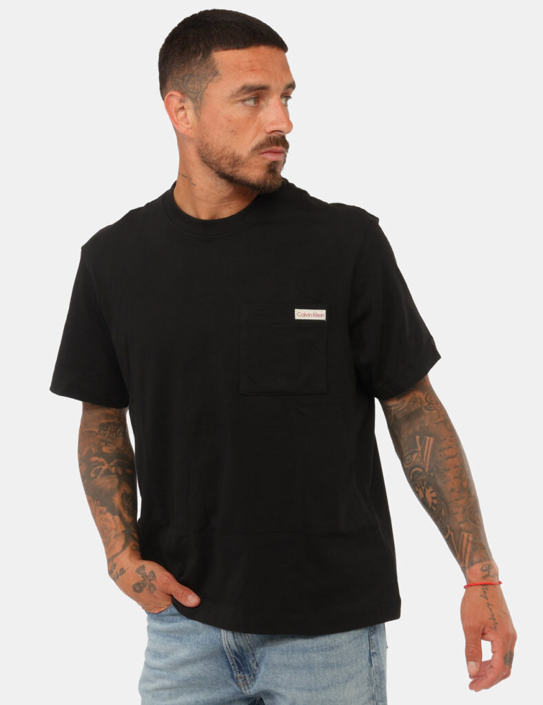 T-shirt Calvin Klein Nera