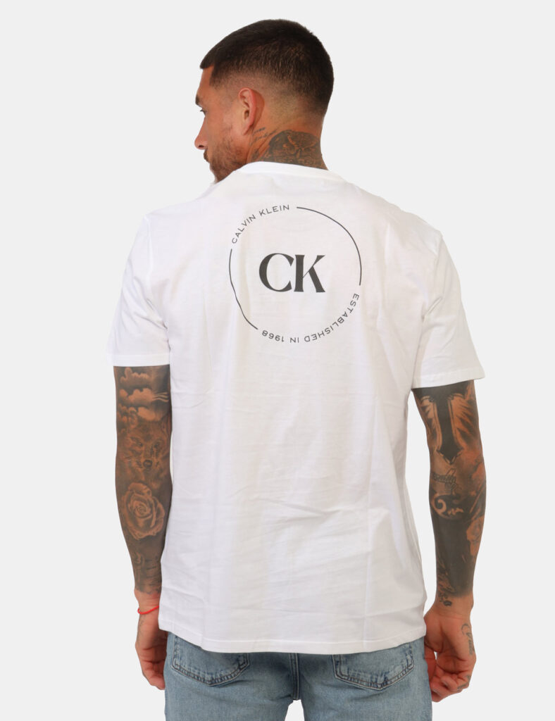 T-shirt Calvin Klein Bianco