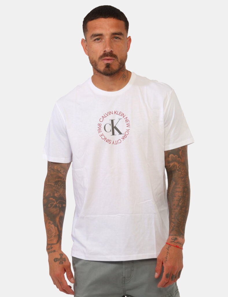T-shirt Calvin Klein bianca