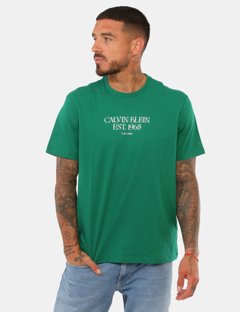 T-shirt Calvin Klein Verde
