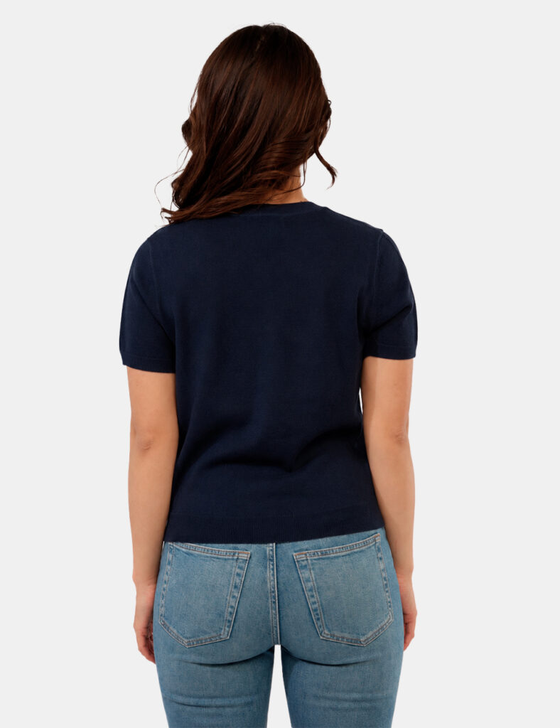 Abbigliamento donna scontato - Maglia Yes Zee Blu