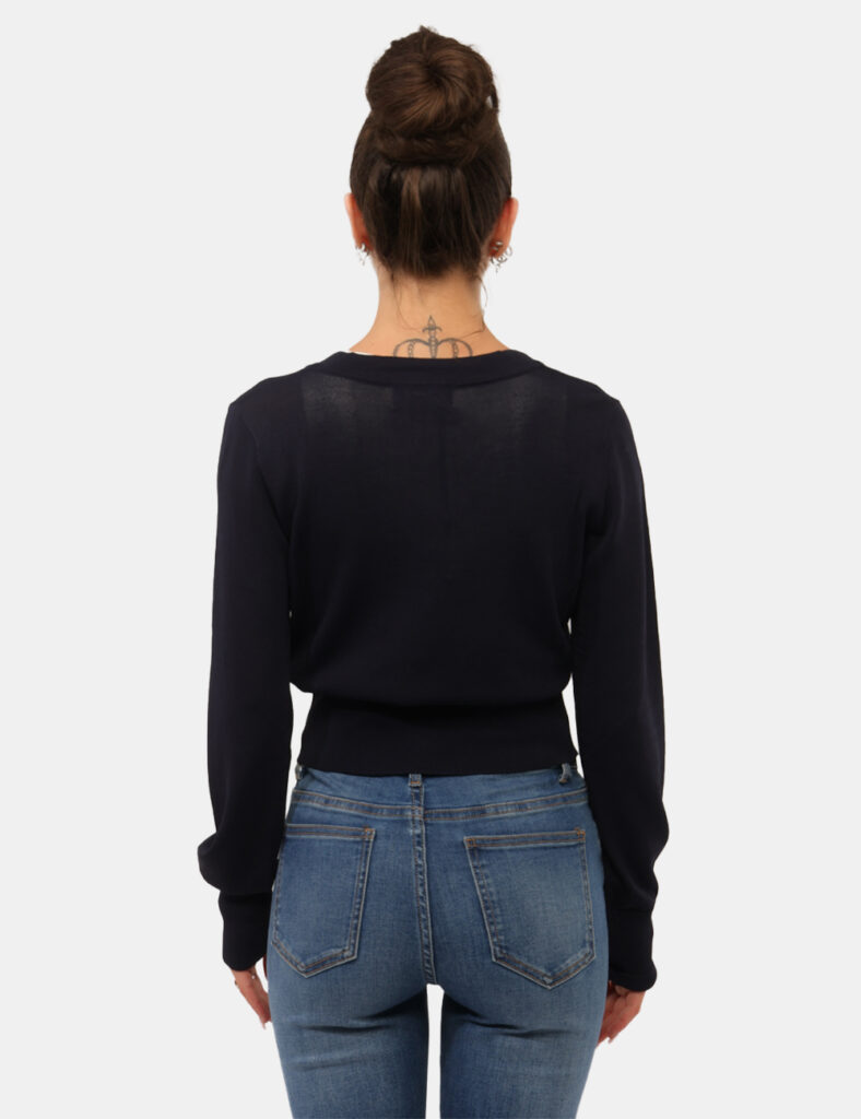 Abbigliamento donna scontato - Cardigan Yes Zee Blu