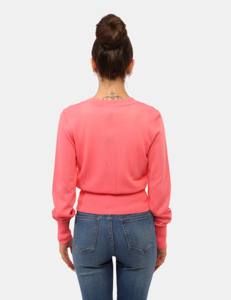 Abbigliamento donna scontato - Cardigan Yes Zee Rosa