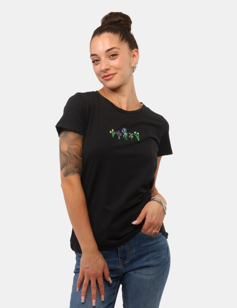 Abbigliamento donna scontato - T-shirt Concept83 Nera