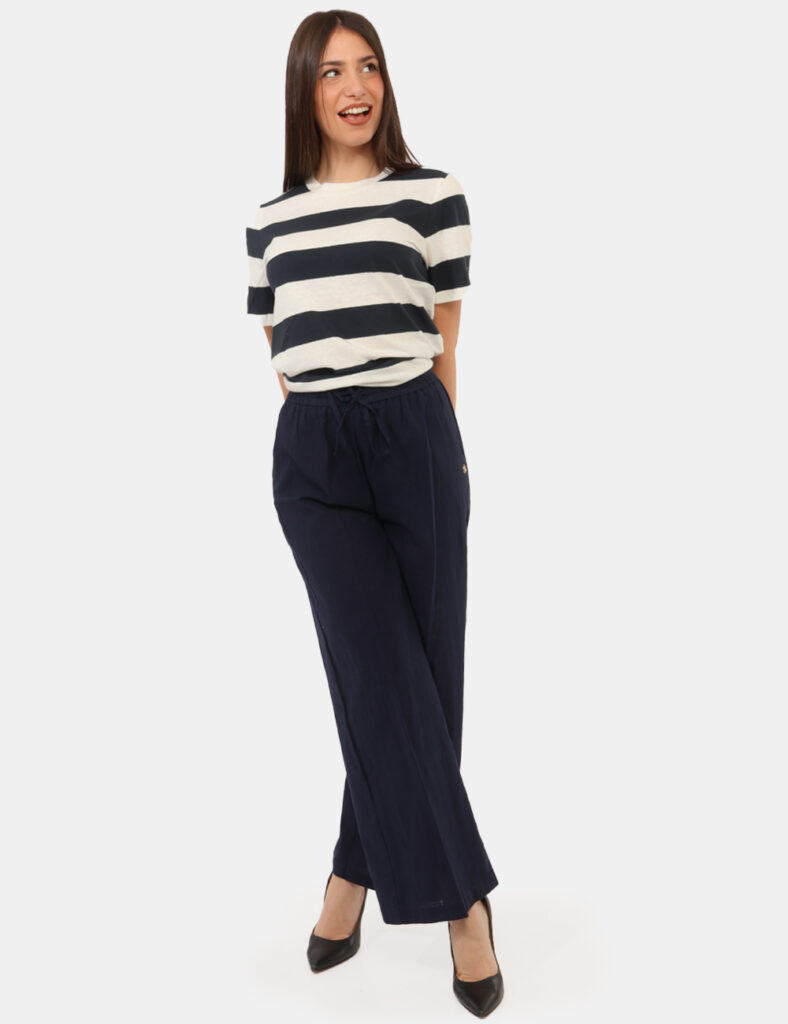 Abbigliamento donna scontato - Pantaloni Yes Zee Blu