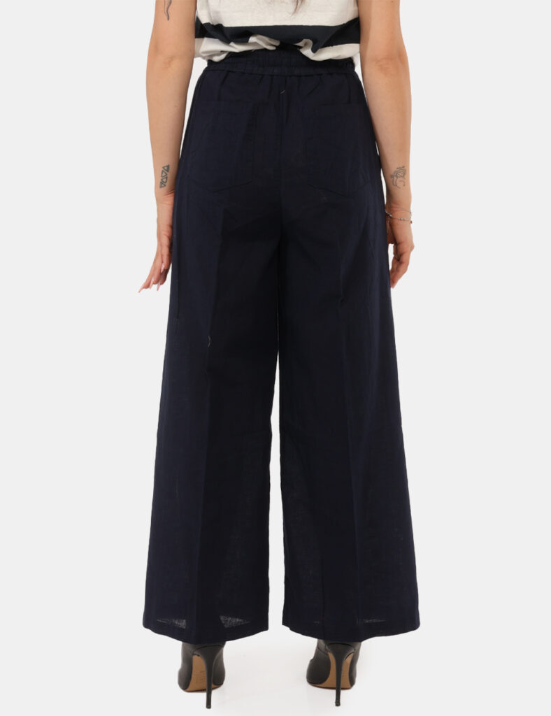 Abbigliamento donna scontato - Pantaloni Yes Zee Blu