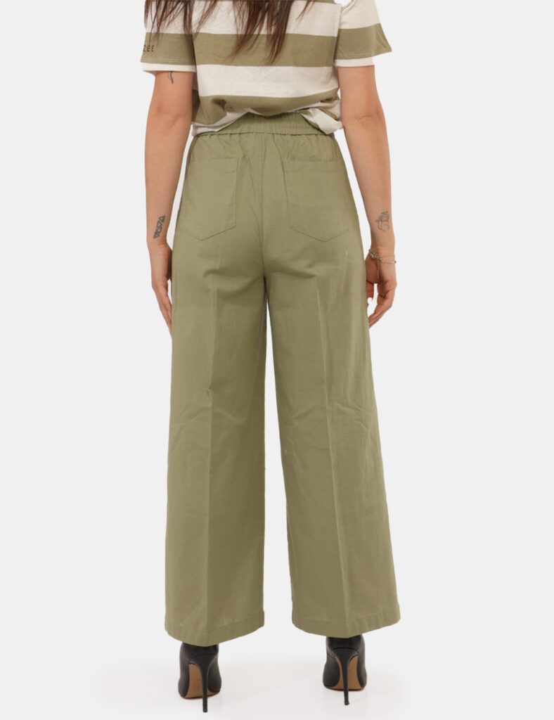 Abbigliamento donna scontato - Pantaloni Yes Zee Verde