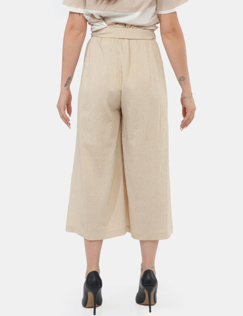 Abbigliamento donna scontato - Pantalone Yes Zee Beige