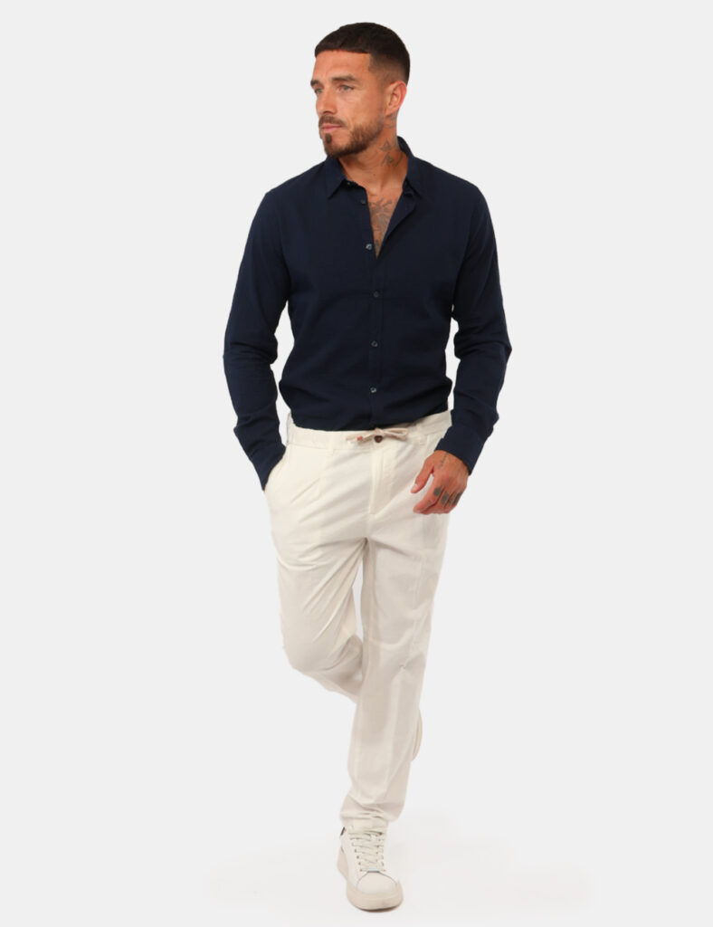 Pantaloni Yes Zee Bianchi
