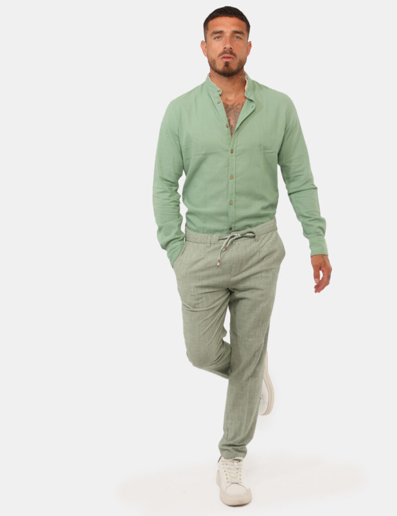 Pantaloni Yes Zee Verdi