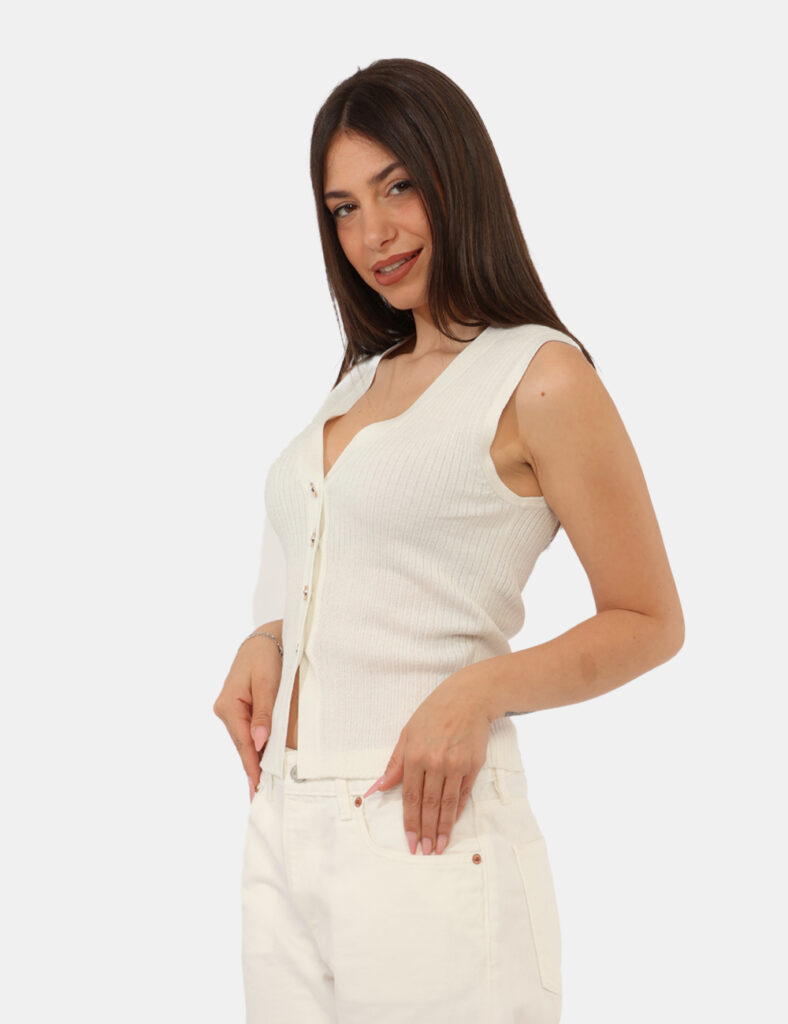 Abbigliamento donna scontato - Top Rue De Clerie Bianco