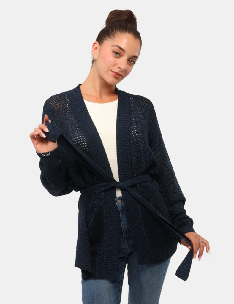 Abbigliamento donna scontato - Cardigan Rue De Clerie Blu