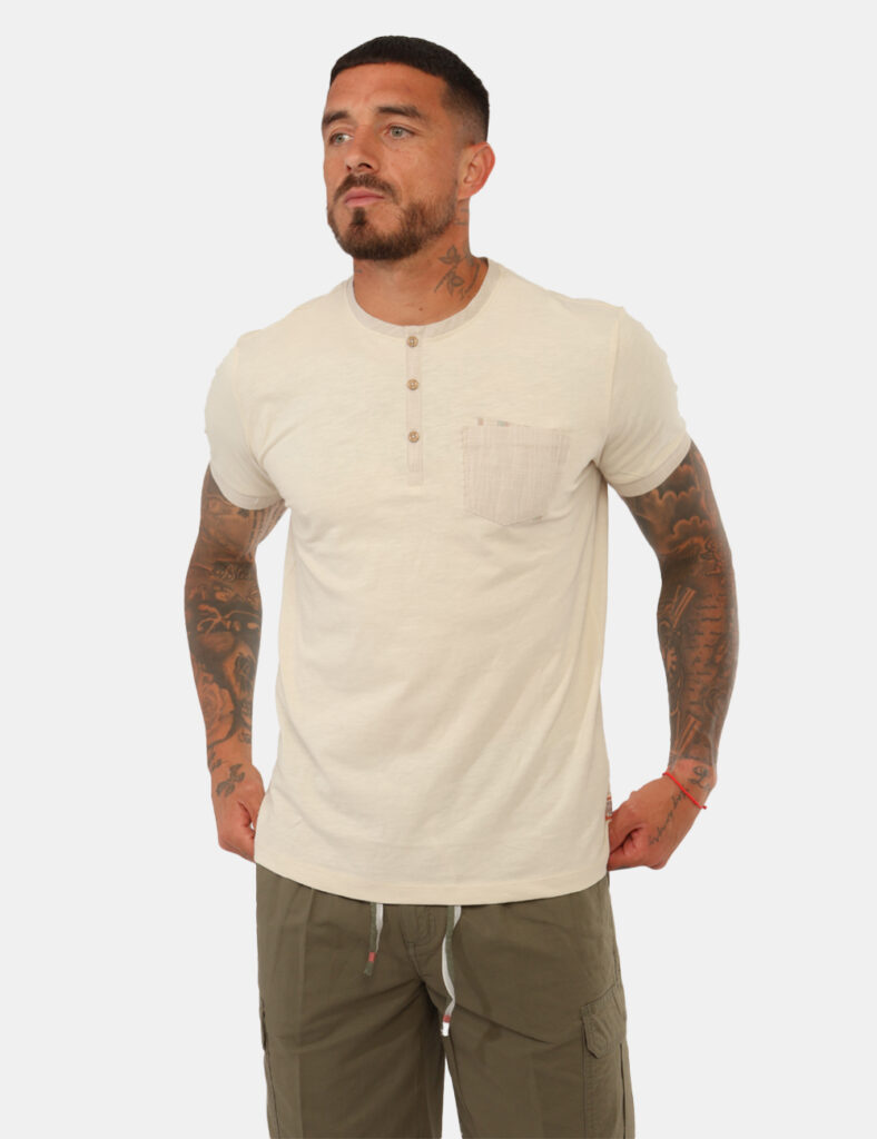 T-shirt Yes Zee Beige