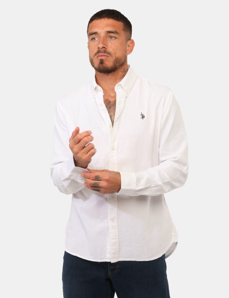Camicia U.S. Polo Assn. Bianca