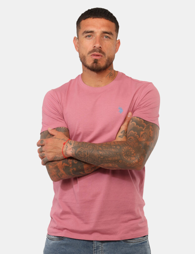 T-shirt U.S. Polo Assn. Rosa