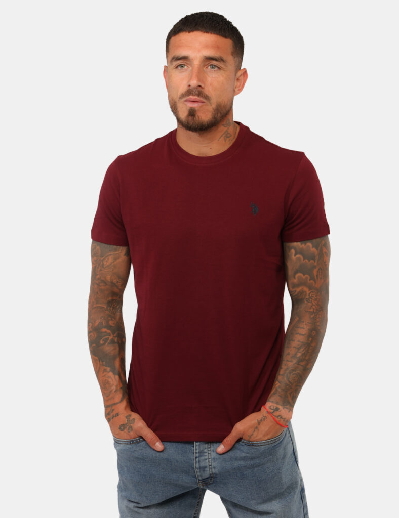 T-shirt U.S. Polo Assn. Bordeaux