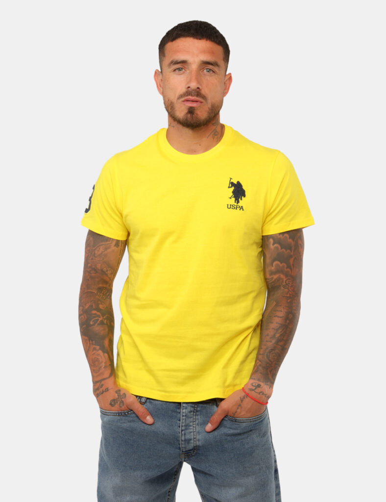 T-shirt U.S. Polo Assn. Gialla