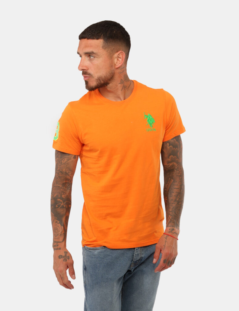T-shirt U.S. Polo Assn. Arancione