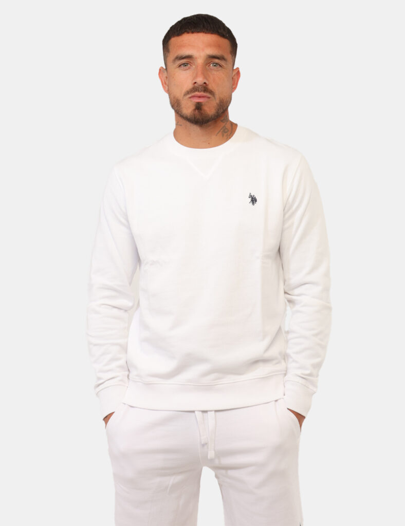 Felpa U.S. Polo Assn. Bianco