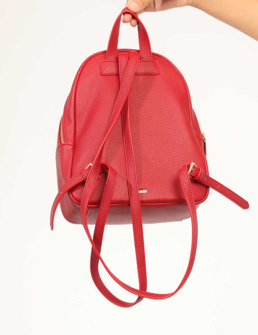 CV6AI-13082-W-CC_ROSSO_AI26_4 Zaino Gaudi Rosso - Zaino GAUDI Rosso da donna Lo Zaino GAUDI Rosso da donna è l'accessorio ideale per chi desidera unire fu