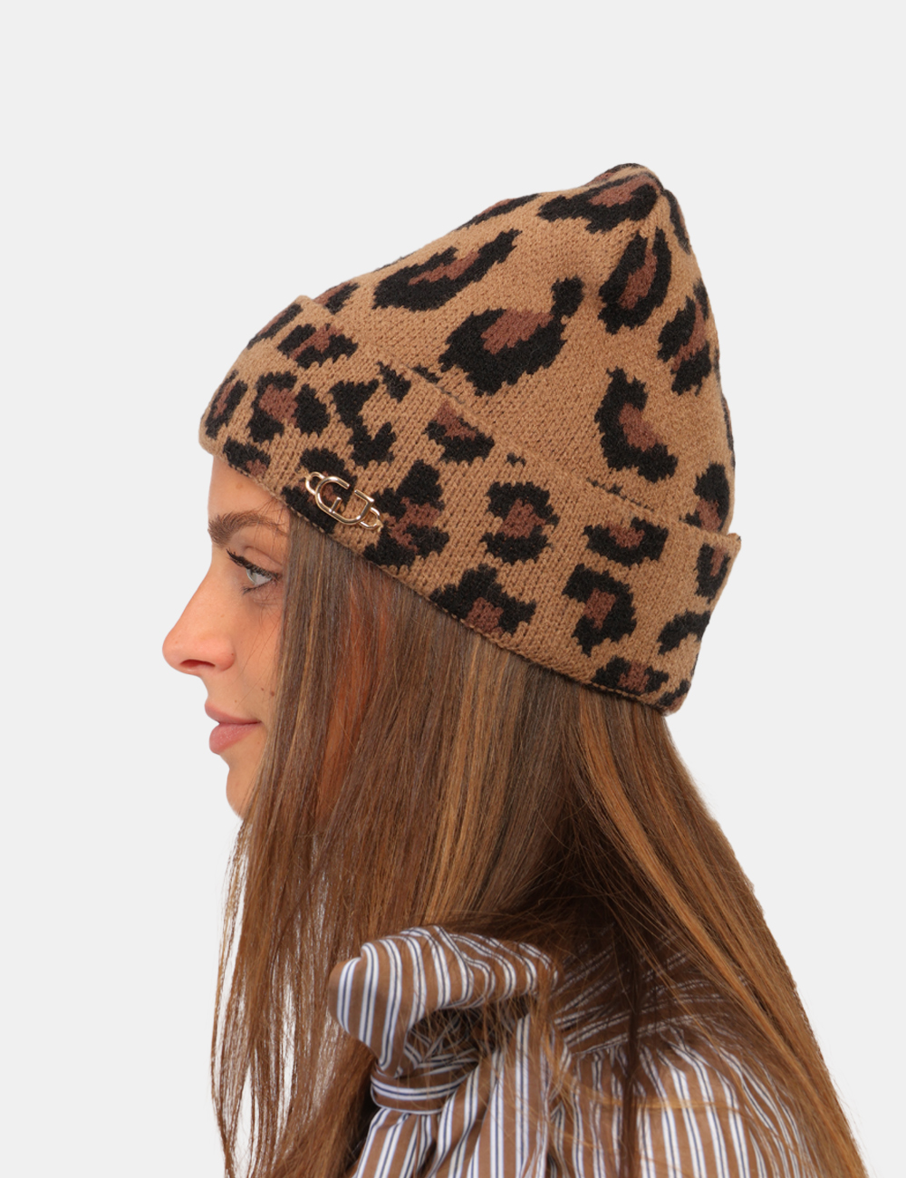 CV6AI-13175-W-CC_MARRONE_AI26_3 Cappello Gaudi Marrone - Cappello GAUDI Marrone da donna Il Cappello GAUDI Marrone da donna è l'accessorio ideale per affron