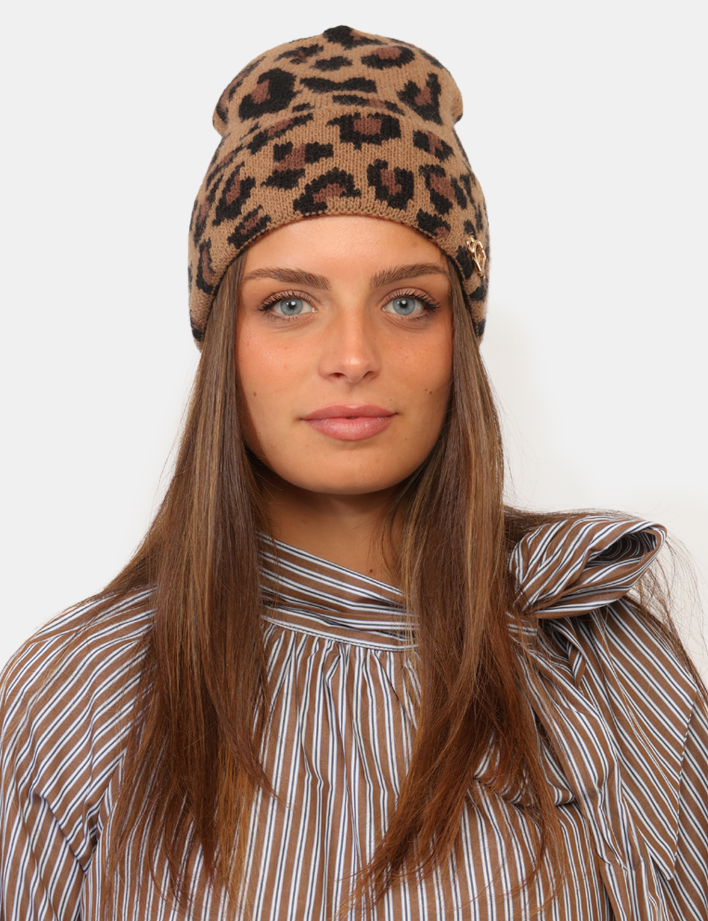 CV6AI-13175-W-CC_MARRONE_AI26_4 Cappello Gaudi Marrone - Cappello GAUDI Marrone da donna Il Cappello GAUDI Marrone da donna è l'accessorio ideale per affron