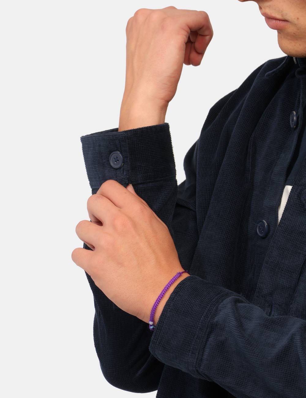 DM0DM21698_C1G_AI26_7 Camicia Tommy Hilfiger Blu - Camicia TOMMY HILFIGER Blu da uomo La Camicia TOMMY HILFIGER Blu è il capo ideale per chi desid