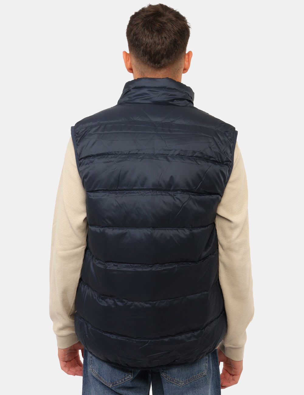 DM0DM23232_C1G_AI26_2 Smanicato Tommy Hilfiger Blu - Smanicato TOMMY HILFIGER Blu da uomoLo Smanicato TOMMY HILFIGER Blu è il capo perfetto per ch