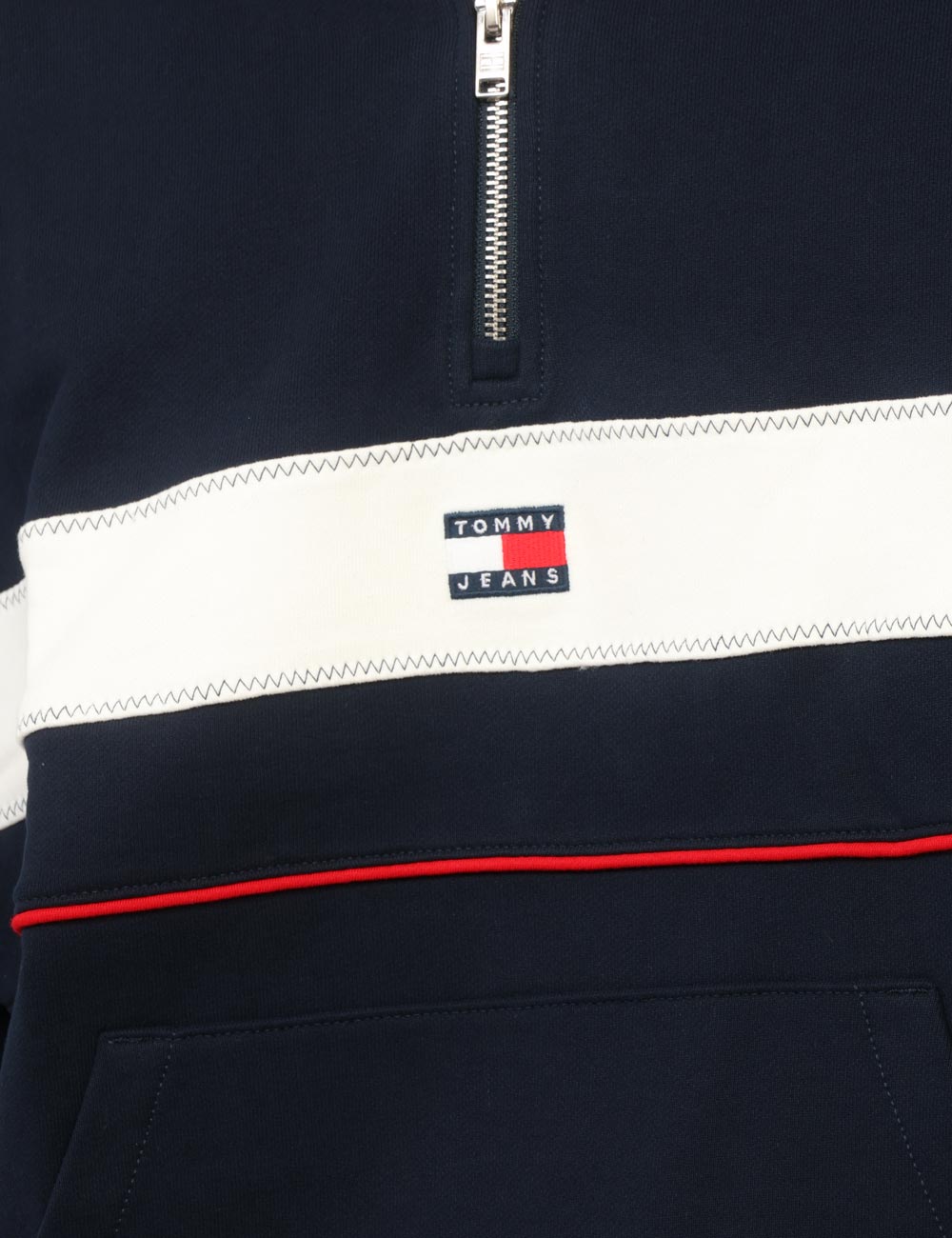 DM0DM23244_C1G_AI26_4 Felpa Tommy Hilfiger Blu - Felpa TOMMY HILFIGER Blu da uomo La Felpa TOMMY HILFIGER Blu è la scelta perfetta per chi desider