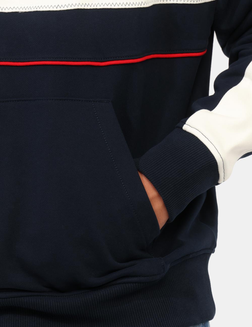 DM0DM23244_C1G_AI26_5 Felpa Tommy Hilfiger Blu - Felpa TOMMY HILFIGER Blu da uomo La Felpa TOMMY HILFIGER Blu è la scelta perfetta per chi desider