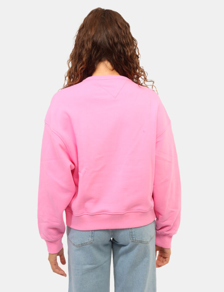 Abbigliamento donna scontato - Felpa Tommy Hilfiger Rosa