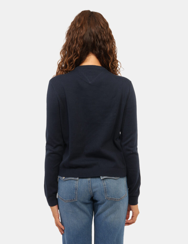 Abbigliamento donna scontato - Maglia Tommy Hilfiger Blu